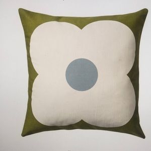 Orla Kiely Cushion Giant Abacus Olive/ Duck Egg
